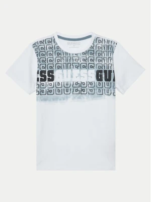 Guess T-Shirt L5RI23 K8HM4 Biały Regular Fit