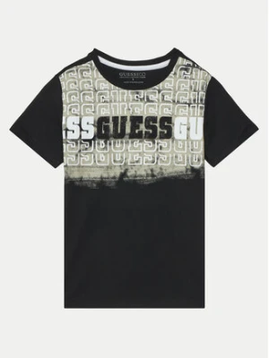 Guess T-Shirt L5RI23 K8HM4 Czarny Regular Fit