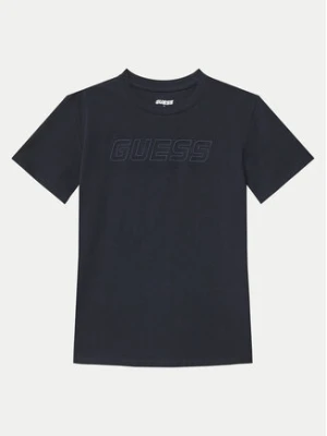 Guess T-Shirt L5RI37 J1311 Granatowy Regular Fit