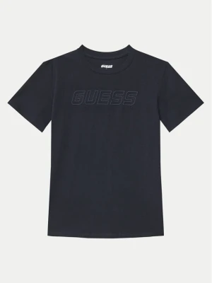 Guess T-Shirt L5RI37 J1311 Granatowy Regular Fit