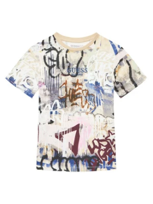 Guess T-Shirt L5YI19 K8HM4 Kolorowy Regular Fit