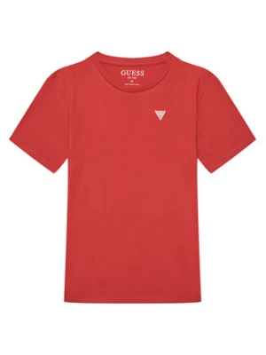 Guess T-Shirt L5YI38 K5M20 Czerwony Regular Fit