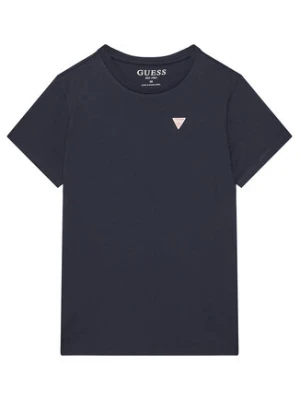 Guess T-Shirt L5YI38 K5M20 Granatowy Regular Fit
