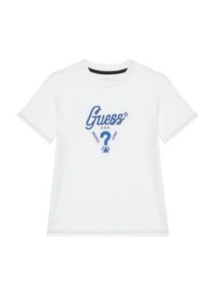 Guess T-Shirt L6GI06 K8HM4 Biały Relaxed Fit