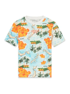 Guess T-Shirt L6GI14 K8HM4 Kolorowy Relaxed Fit