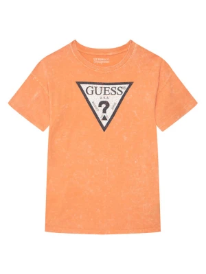 Guess T-Shirt L6GI18 K8HM4 Pomarańczowy Relaxed Fit