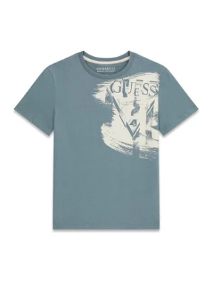 Guess T-Shirt L6GI20 K8HM4 Niebieski Regular Fit