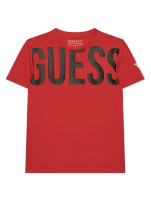 Guess T-Shirt L6GI26 J1314 Czerwony Regular Fit