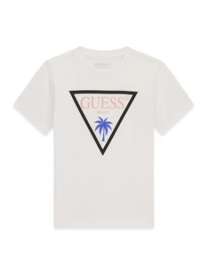 Guess T-Shirt L6GI27 J1314 Biały Regular Fit