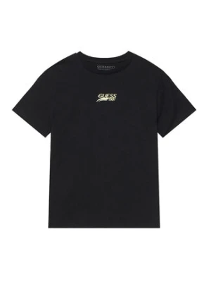 Guess T-Shirt L6RI10 K8HM4 Czarny Regular Fit