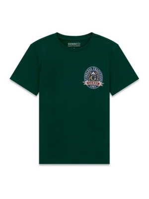 Guess T-Shirt L6YI07 K3715 Zielony ciemny Regular Fit