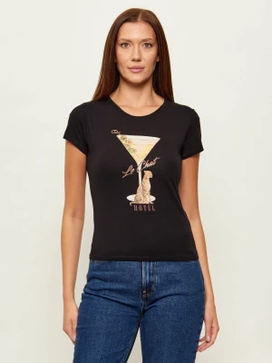 GUESS T-shirt LEOPARDTINI | Slim Fit
