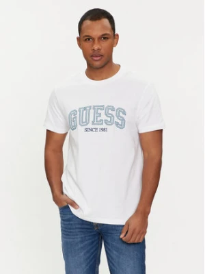 Guess T-Shirt M4GI62 I3Z14 Biały Regular Fit