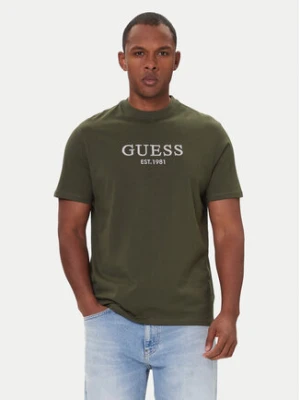 Zdjęcie produktu Guess T-Shirt M5BI09 K8FQ4 Zielony Regular Fit