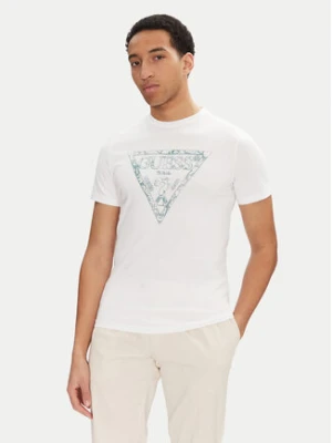 Guess T-Shirt M5GI06 I3Z14 Biały Regular Fit