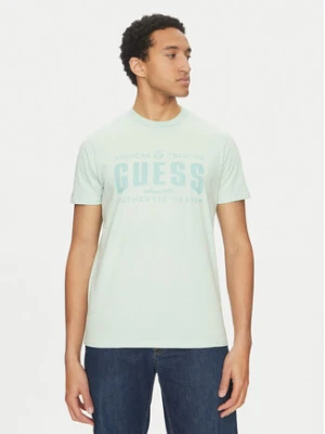 Guess T-Shirt M5GI27 KBW41 Zielony Regular Fit