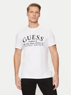 Guess T-Shirt M5RI43 K9RM1 Biały Regular Fit