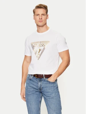 Guess T-Shirt M5RI49 K9RM1 Biały Regular Fit