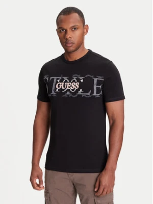 Guess T-Shirt M5YI14 I3Z14 Czarny Regular Fit