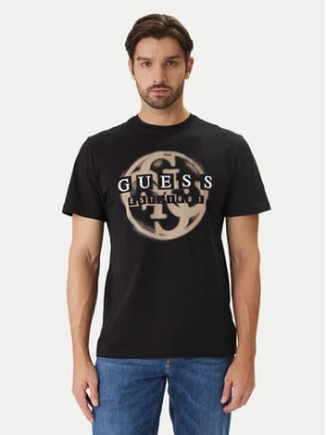 Guess T-Shirt M6GI09 K2989 Czarny Regular Fit