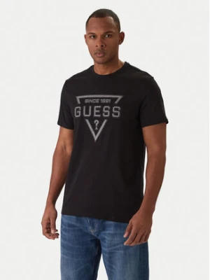 Guess T-Shirt M6RI09 I3Z14 Czarny Regular Fit