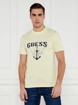 GUESS T-shirt Marine | Slim Fit