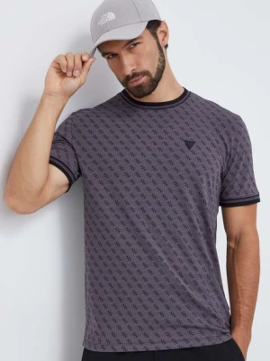 Guess t-shirt MARSHALL męski kolor czarny wzorzysty Z2YI05 J1314