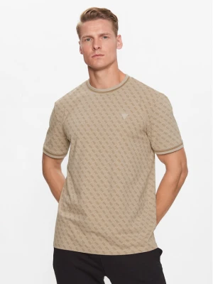 Guess T-Shirt Marshall Z2YI05 J1314 Beżowy Regular Fit