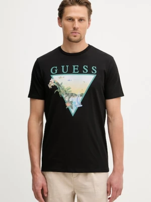 Guess t-shirt męski bawełniany