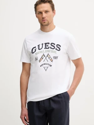 Guess t-shirt męski bawełniany