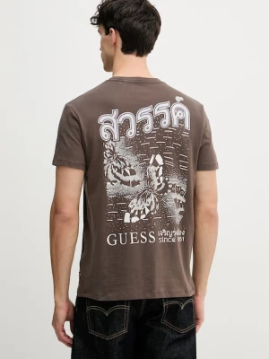 Guess t-shirt męski bawełniany