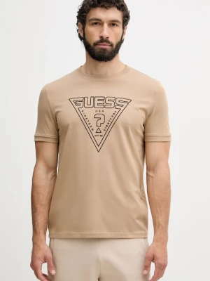 Guess T-shirt męski bawełniany MIKEN