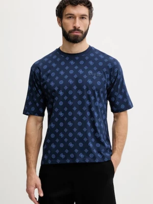 Guess t-shirt męski bawełniany OVIDIO