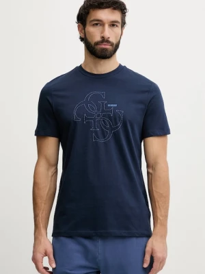 Guess t-shirt męski bawełniany TIBERIO