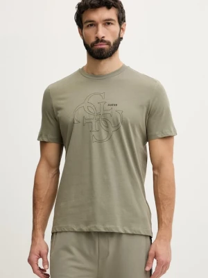 Guess t-shirt męski bawełniany TIBERIO