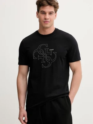 Guess t-shirt męski bawełniany TIBERIO