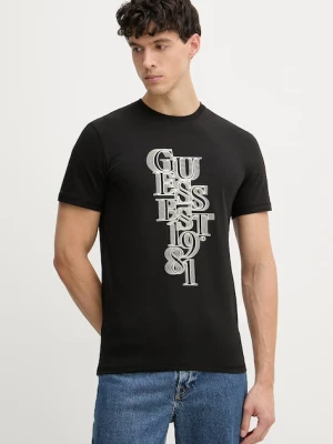 Zdjęcie produktu Guess t-shirt męski bawełniany z elastanem