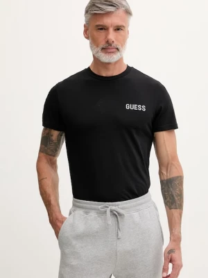 Zdjęcie produktu Guess T-shirt męski bawełniany z elastanem ANDREW