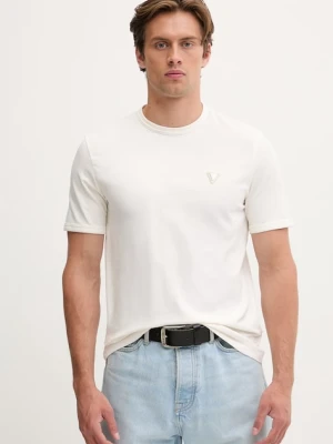 Guess T-shirt męski bawełniany z elastanem JANNICK