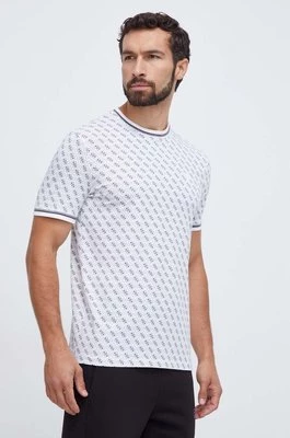 Guess t-shirt MARSHALL męski kolor biały wzorzysty Z2YI05 J1314
