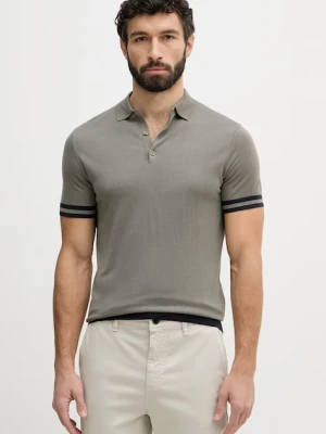 Guess t-shirt męski LARRY zielony