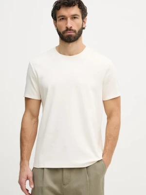 Guess t-shirt męski NICO beżowy