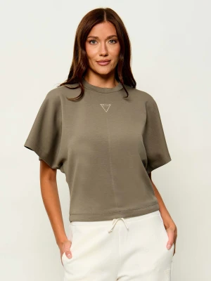 GUESS T-shirt Morgana | Relaxed fit szary