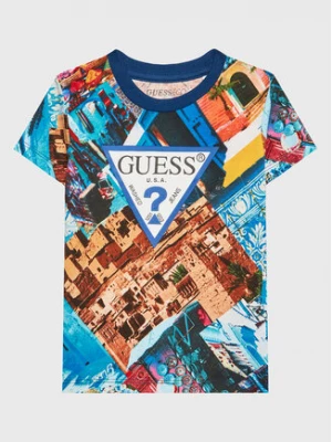 Guess T-Shirt N3GI05 K8HM3 Kolorowy Regular Fit