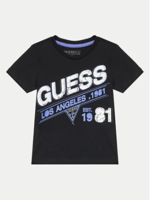 Guess T-Shirt N4BI10 I3Z14 Czarny Regular Fit