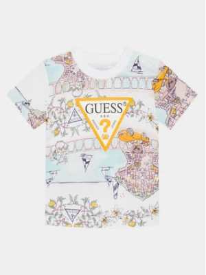 Guess T-Shirt N4GI23 K8HM3 Kolorowy Regular Fit