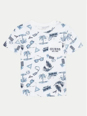 Guess T-Shirt N5GI02 K8HM4 Kolorowy Regular Fit