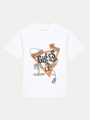 Guess T-Shirt N5GI05 K8HM4 Biały Regular Fit