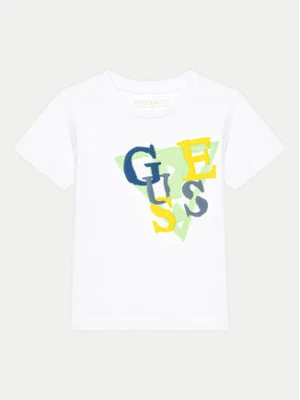Guess T-Shirt N5GI10 K8HM4 Biały Regular Fit