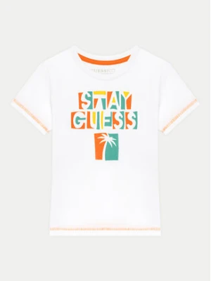 Guess T-Shirt N5GI15 K8HM4 Biały Regular Fit